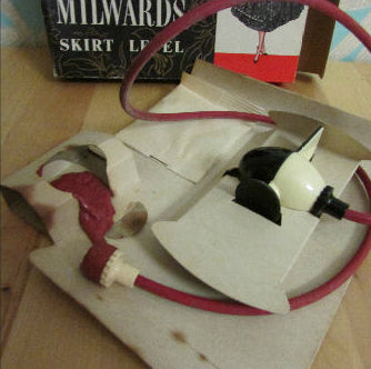 1960s Milwards Skirt Level tailoring aid