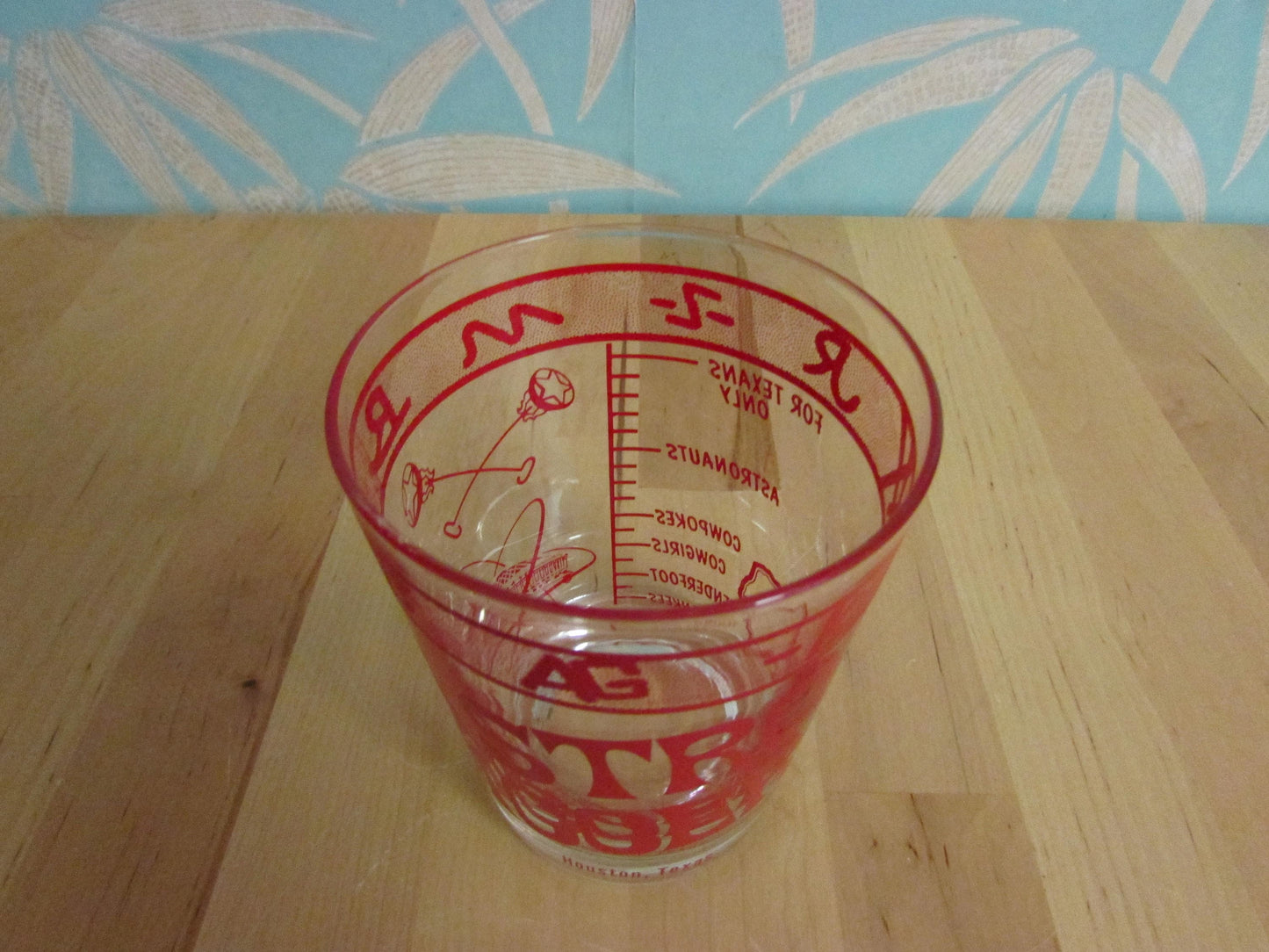Vintage Astro Jigger large shot glass