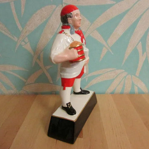 1960s Carlton Ware "Pick Flowers Brewmaster" ceramic advertising figurine
