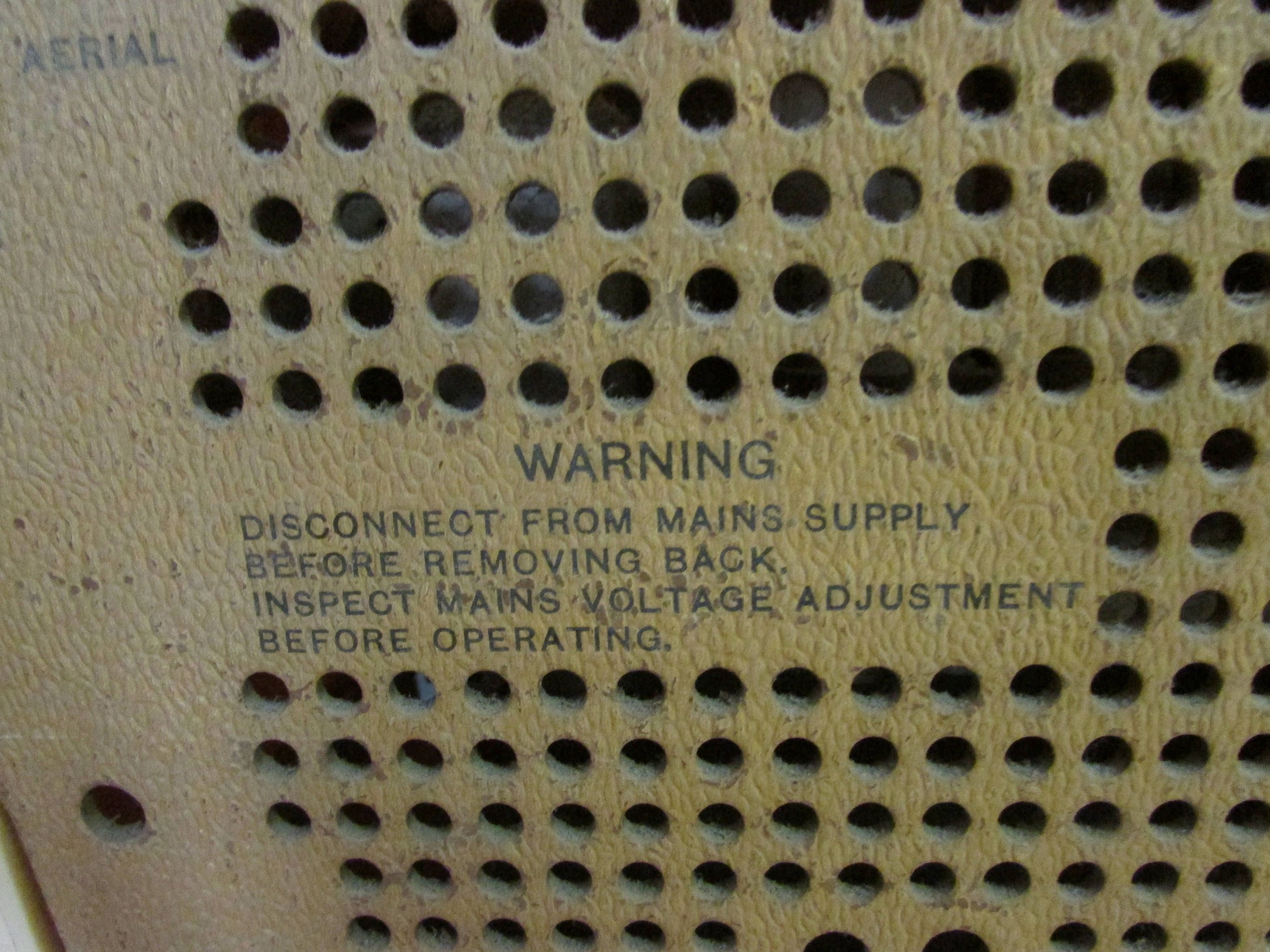 1950s Ultra Troubadour U7961 Bakelite twin dial valve radio