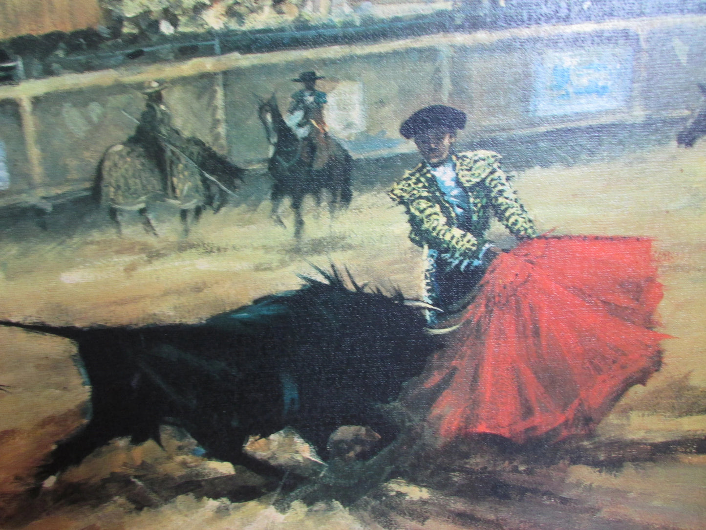 1960s Spanish Fury Sagan framed print by Australian artist