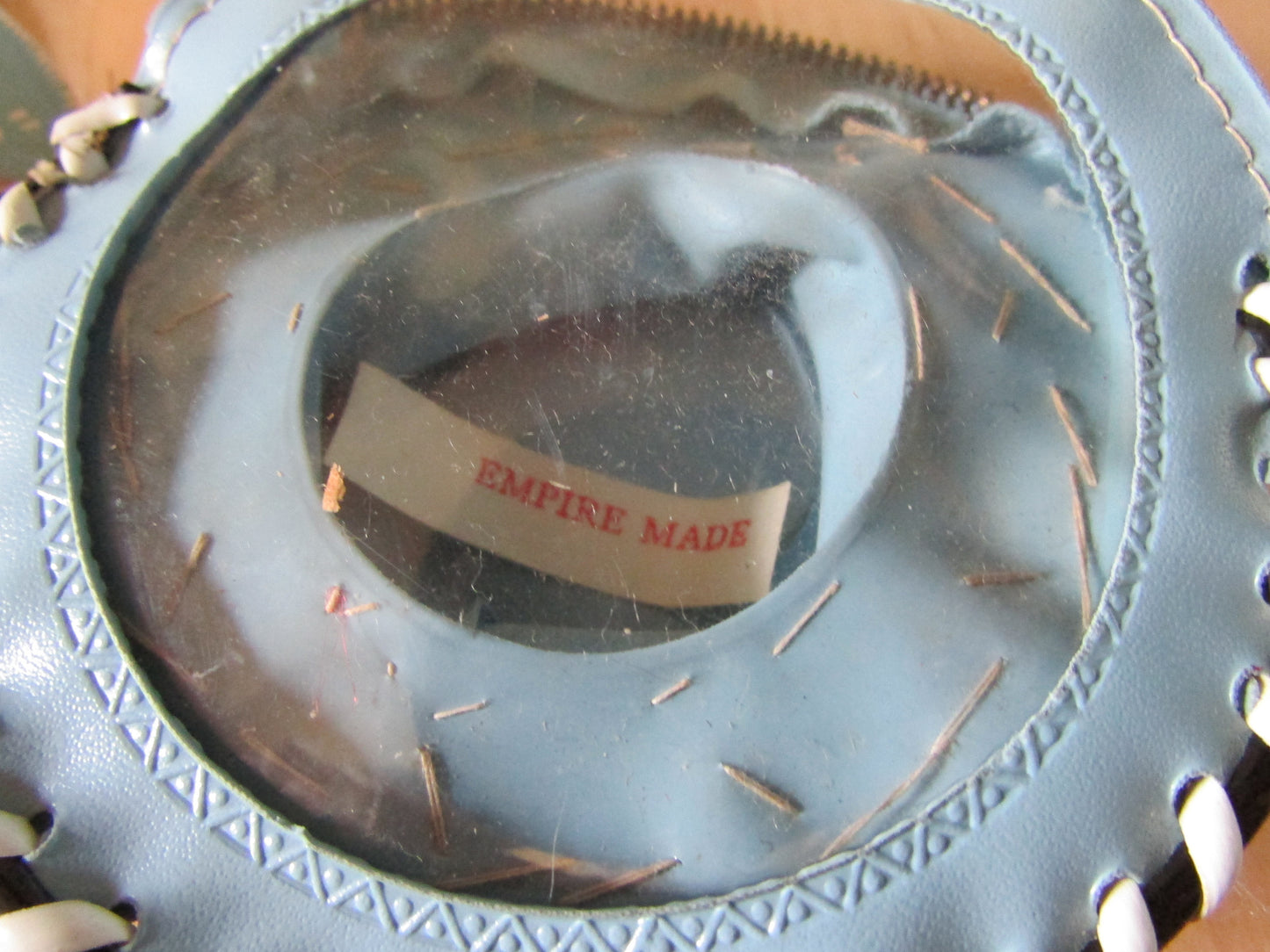 Vintage Empire Made miniature hat-shaped travel sewing kit