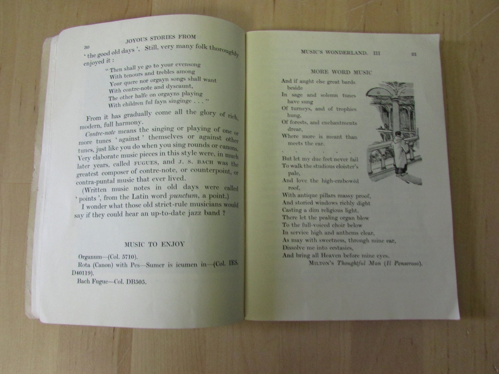 Joyous Stories from Music's Wonderland third series, Music Talks to the Children, 1951 edition