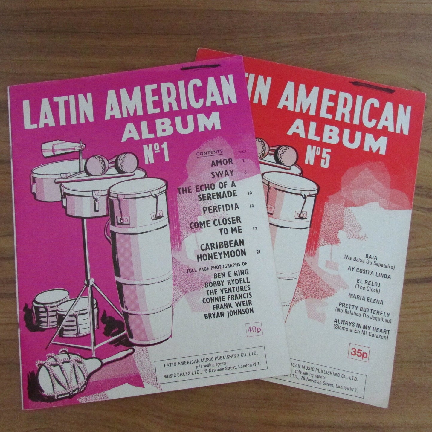 Latin American Album sheet music, songbook (Softback, 1960/70s)