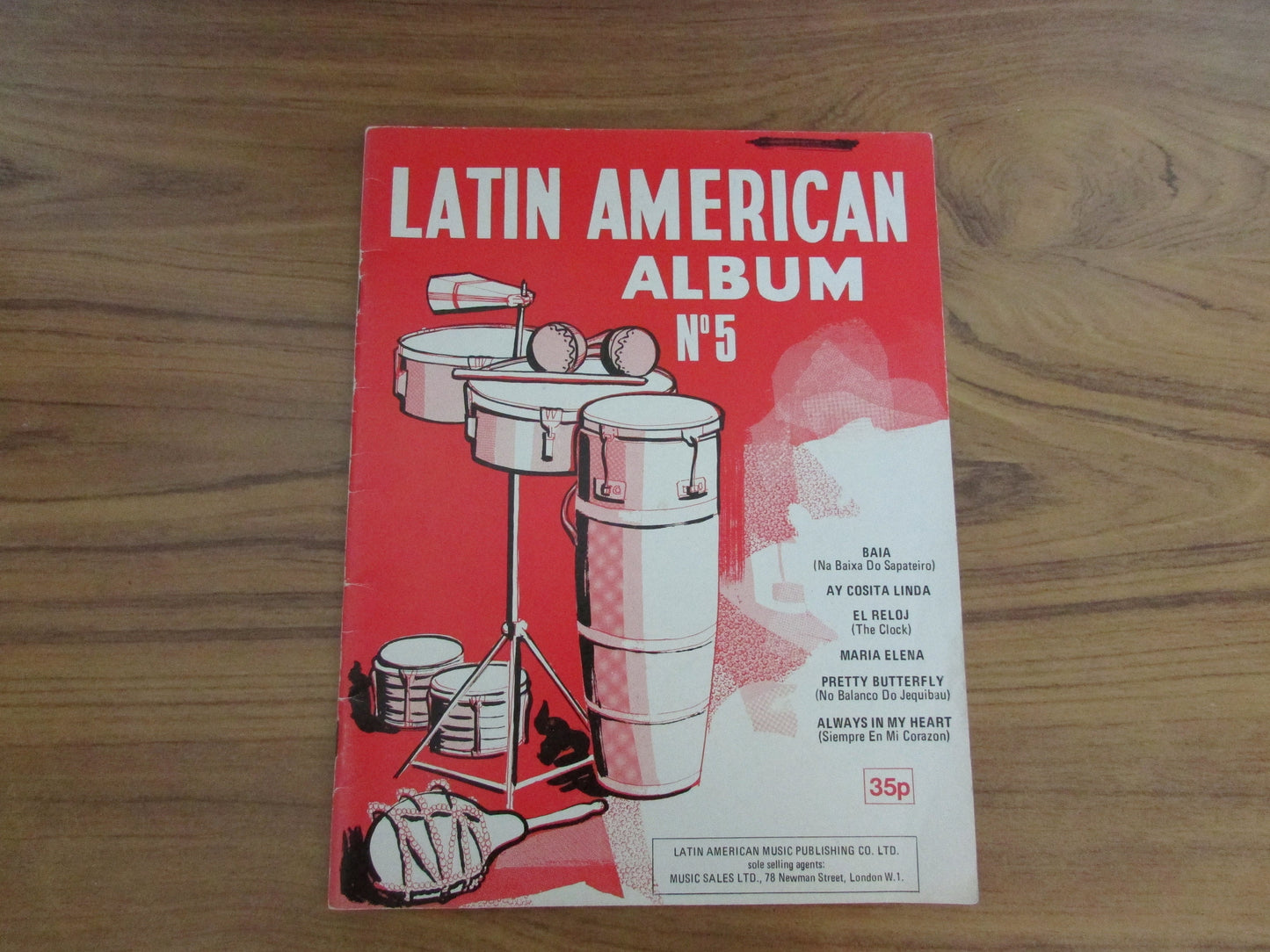 Latin American Album sheet music, songbook (Softback, 1960/70s)