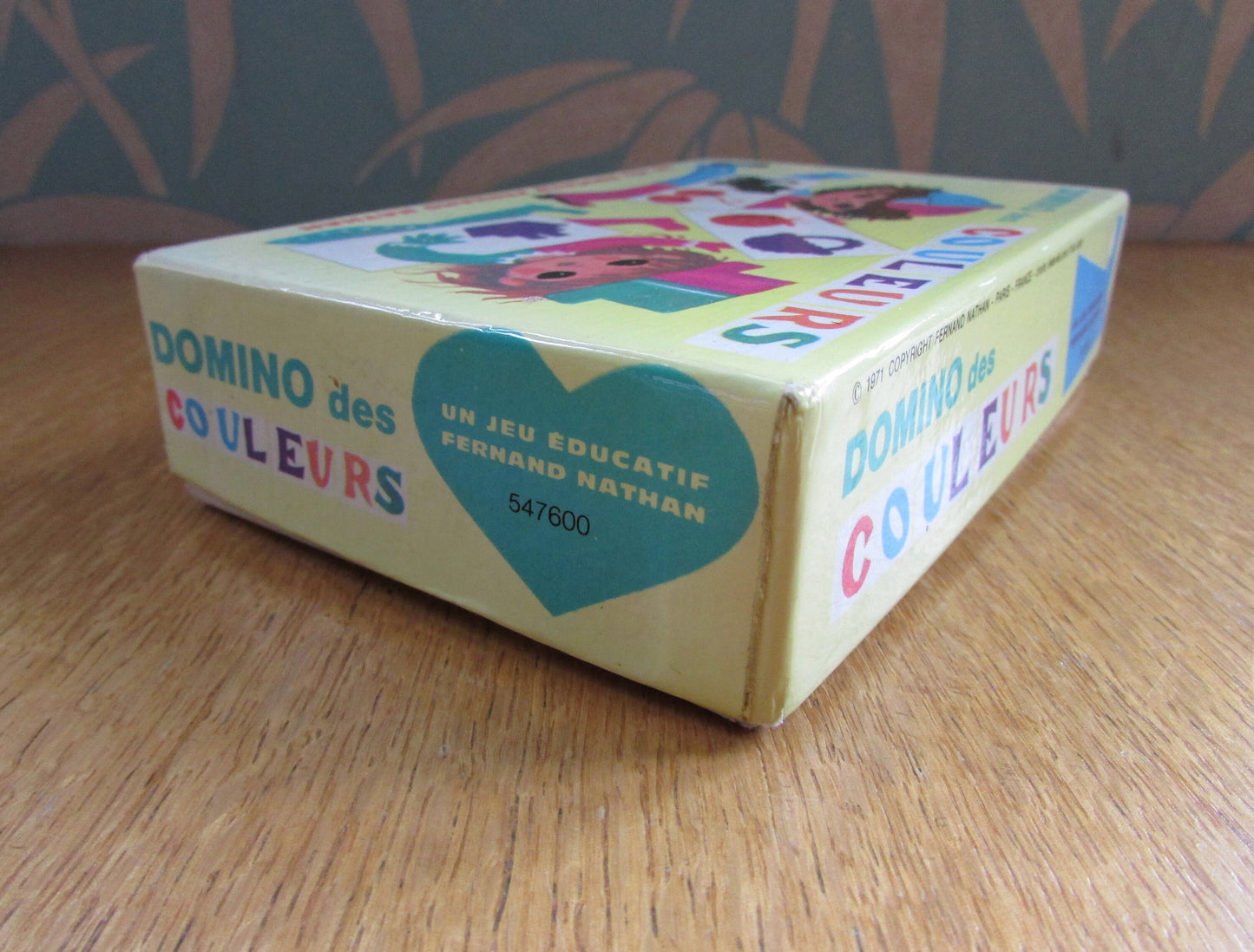 1971 Domino Des Couleurs, children's picture matching game