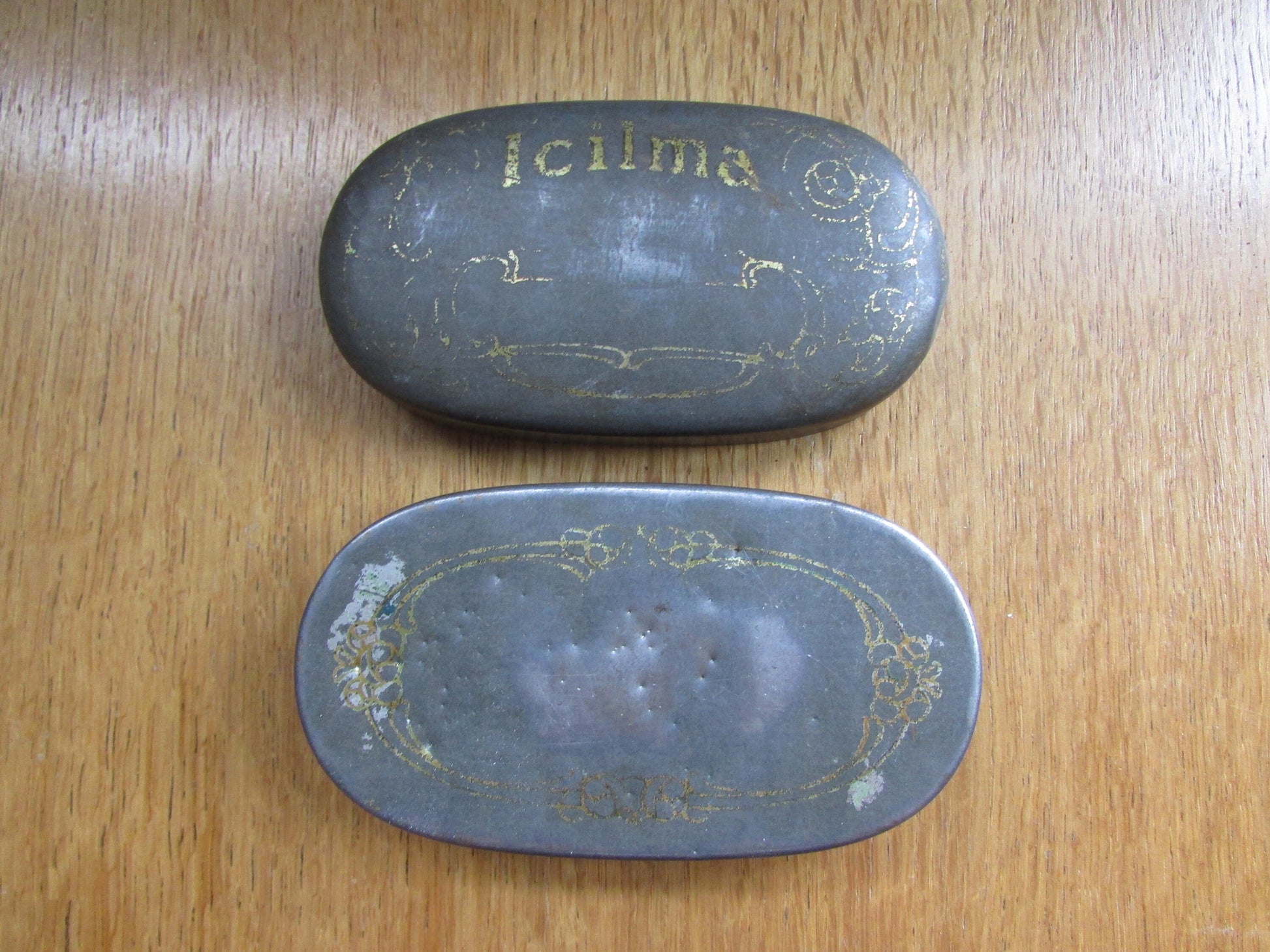 1920s/30s Icilma soap tin