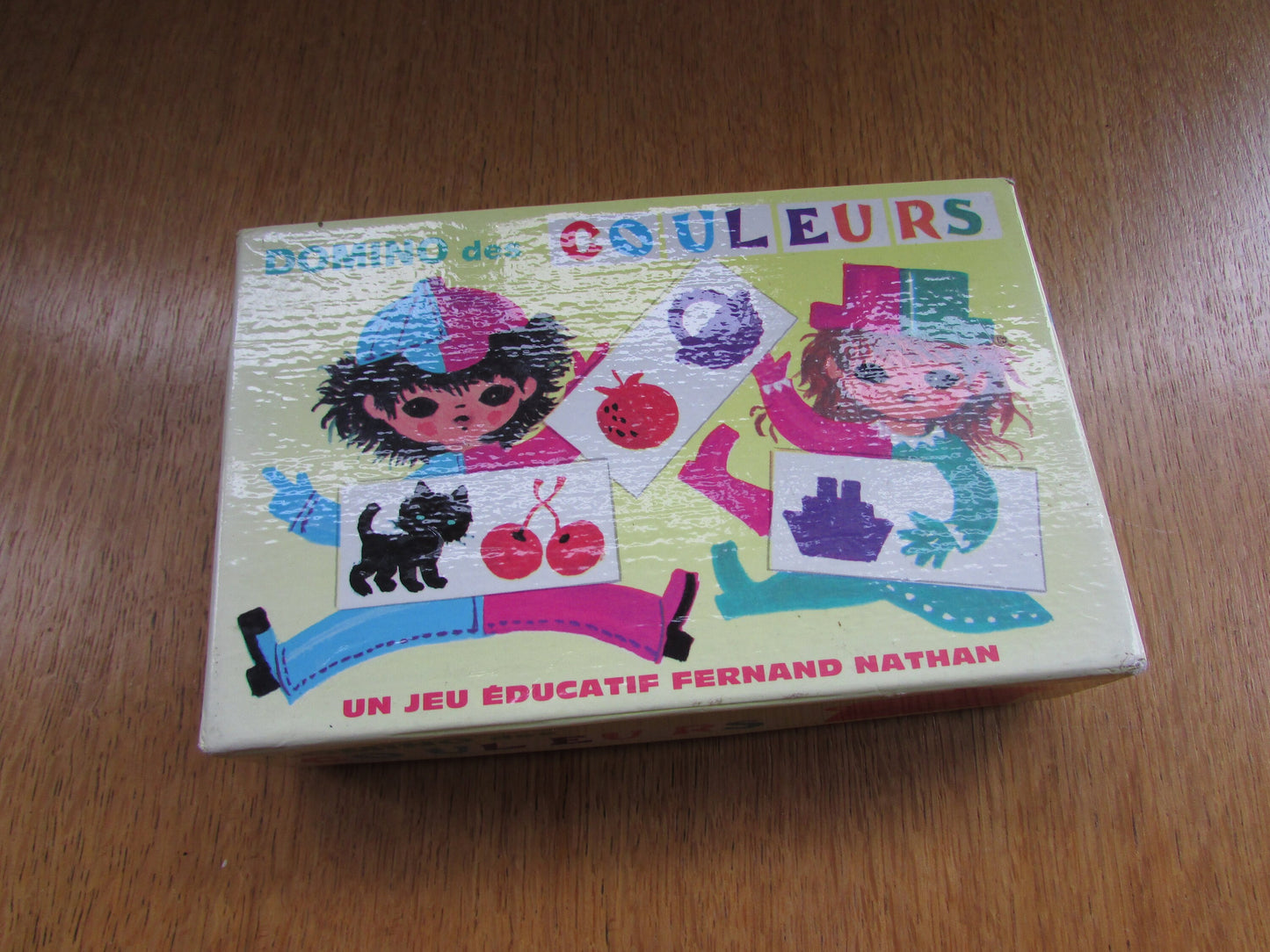 1971 Domino Des Couleurs, children's picture matching game
