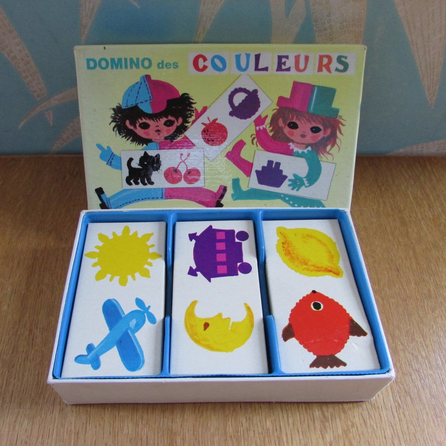 1971 Domino Des Couleurs, children's picture matching game