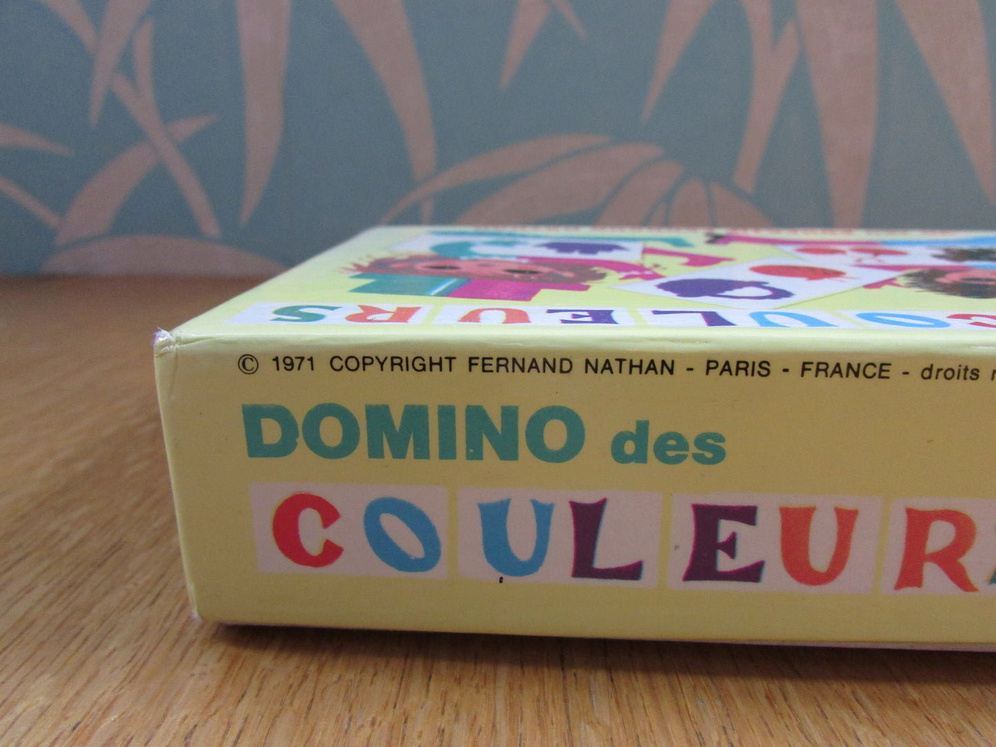 1971 Domino Des Couleurs, children's picture matching game