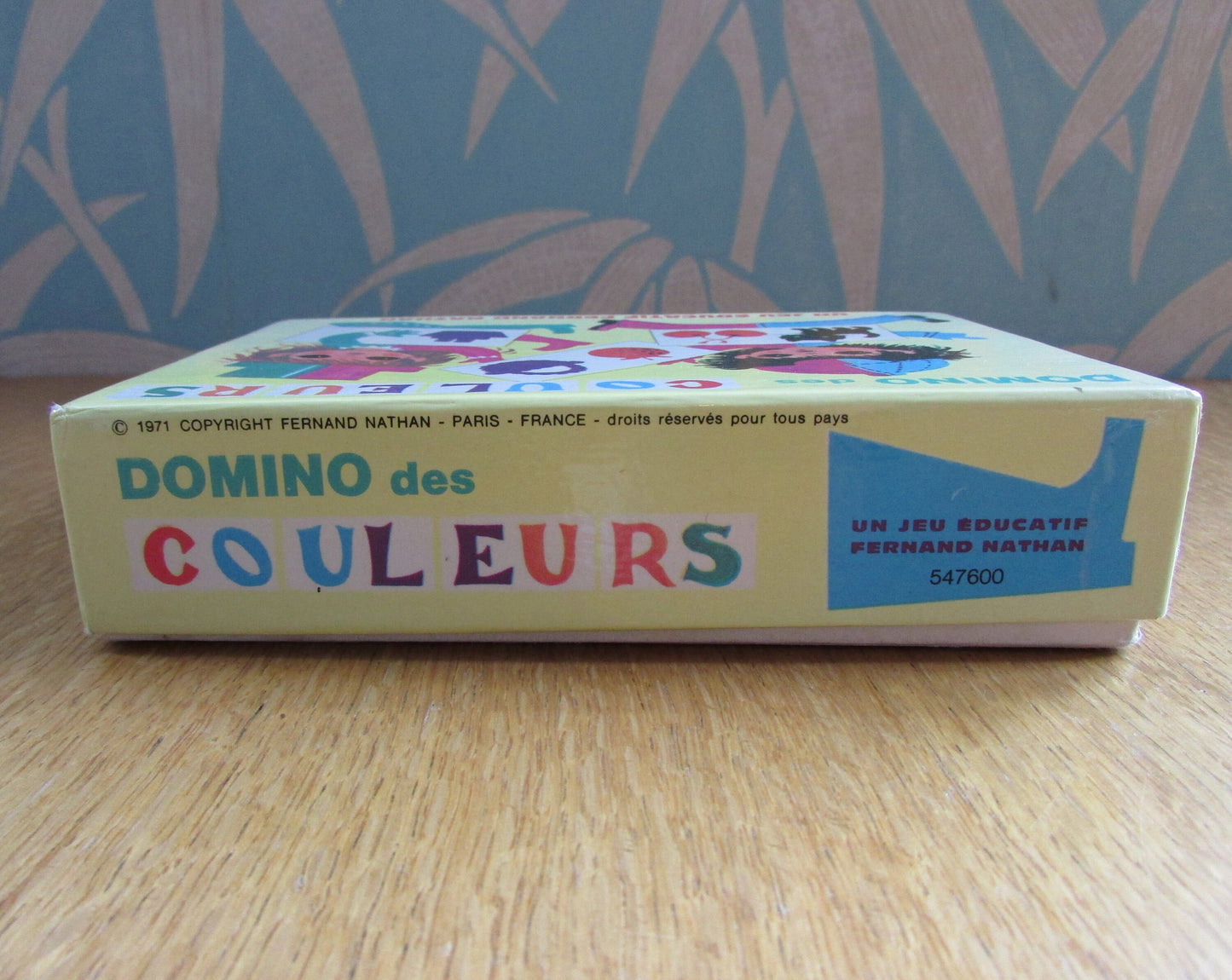 1971 Domino Des Couleurs, children's picture matching game