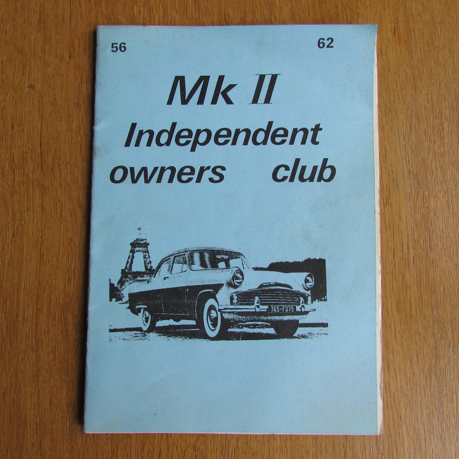 1989 MKII Independent Owners Club fanzine