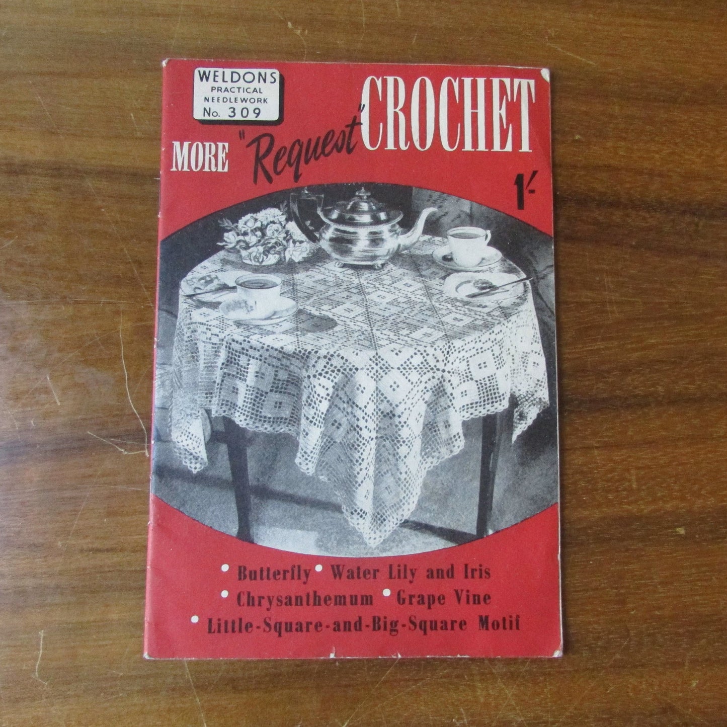 1920s Weldons 'By Request' Crochet 309 pattern booklet