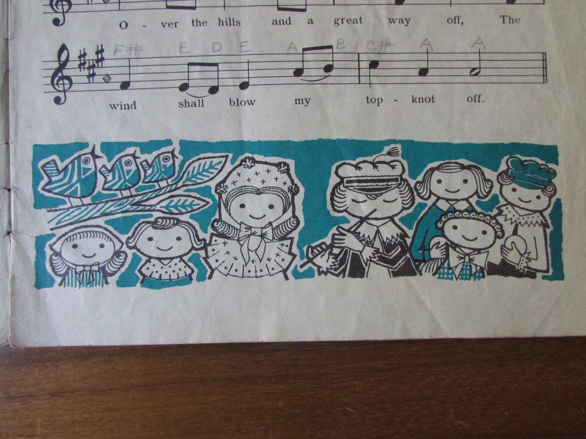 1957 Time and Tune BBC Broadcasts to Schools sheet music