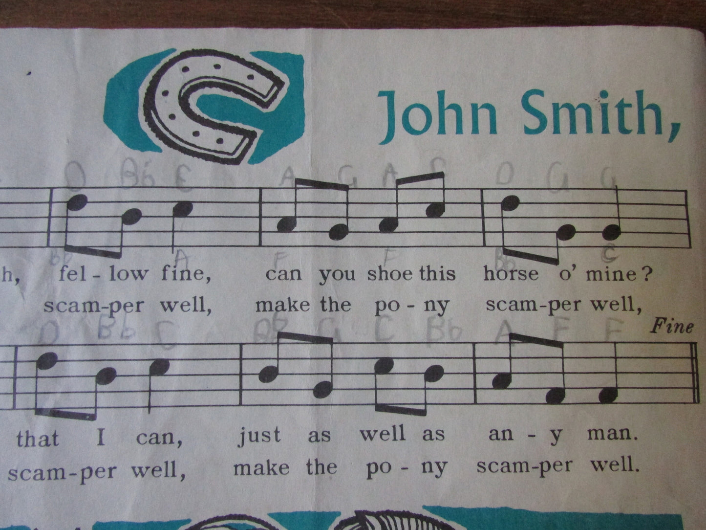 1957 Time and Tune BBC Broadcasts to Schools sheet music