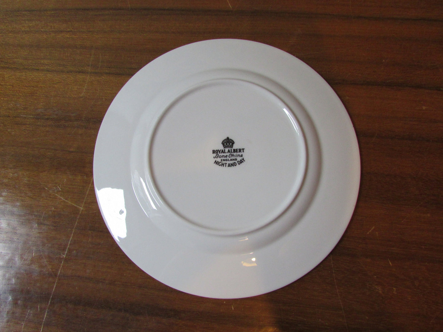 Circa. 1960s Royal Albert Night & Day bone china saucers and side plates