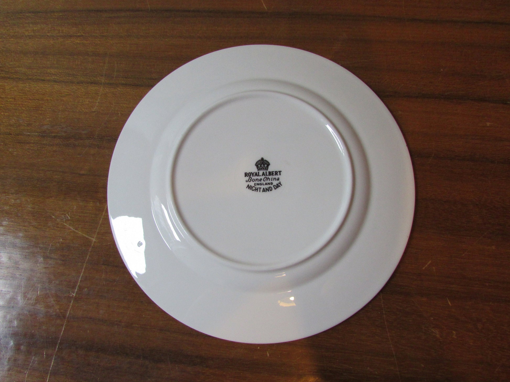 Circa. 1960s Royal Albert Night & Day bone china saucers and side plates