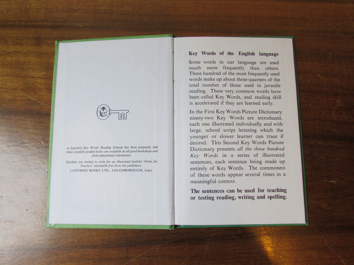 1966 Ladybird Picture Dictionary & Spelling Book