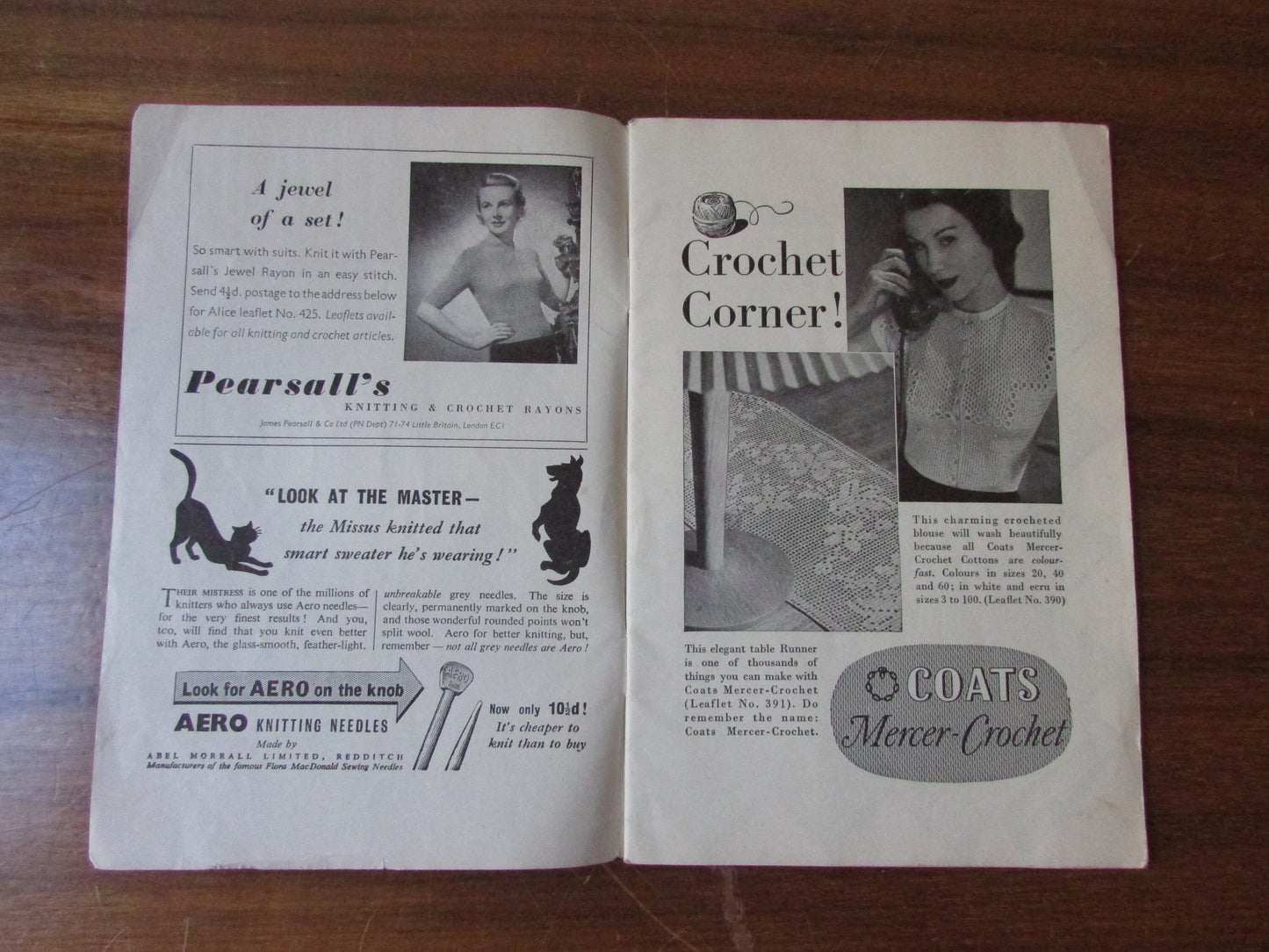 1920s Weldons 'By Request' Crochet 309 pattern booklet