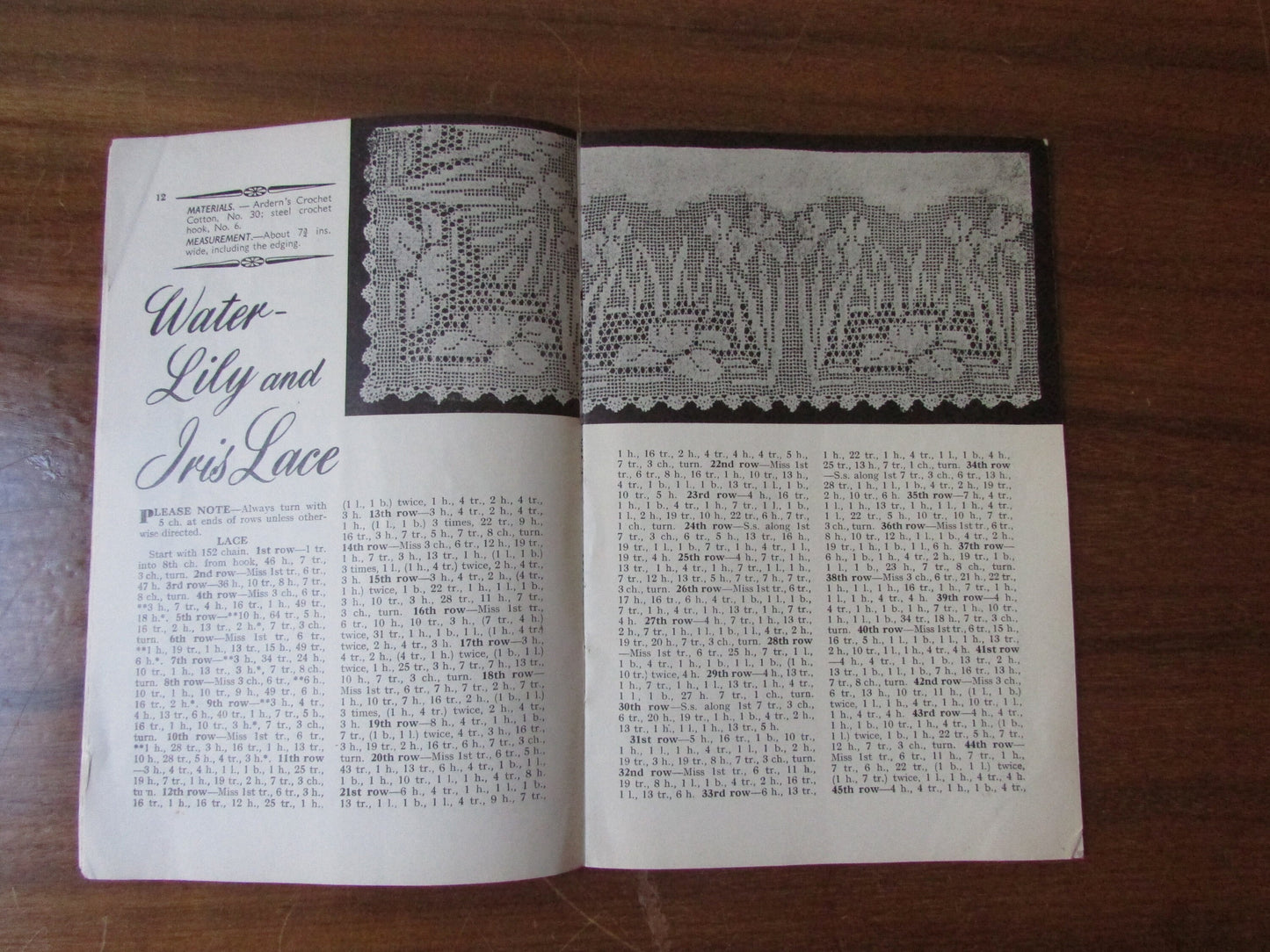 1920s Weldons 'By Request' Crochet 309 pattern booklet