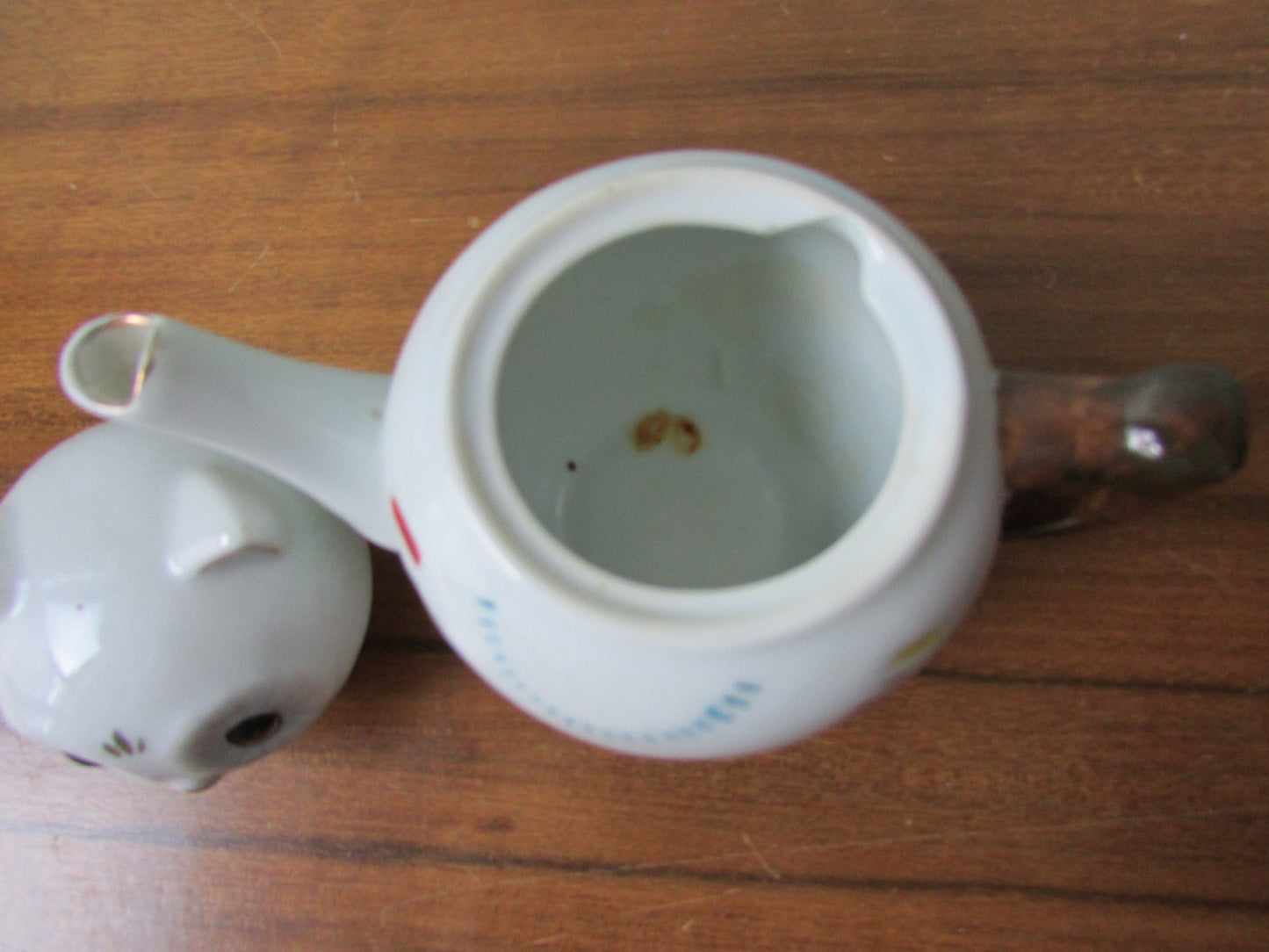 1960s ceramic owl teapot