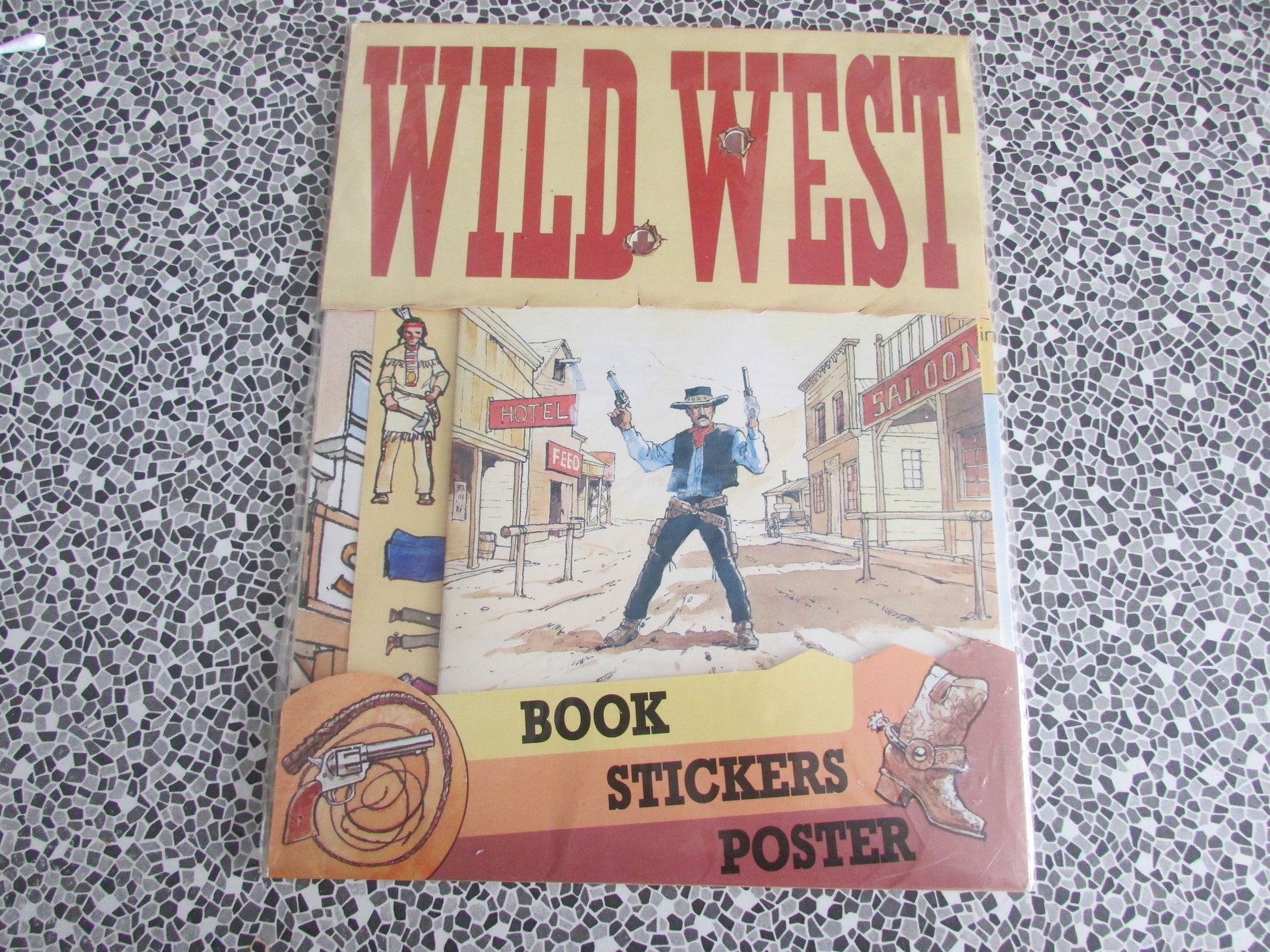 Wild West Books, Stickers & Poster bundle, by N. Arnold (Softback, 1995)