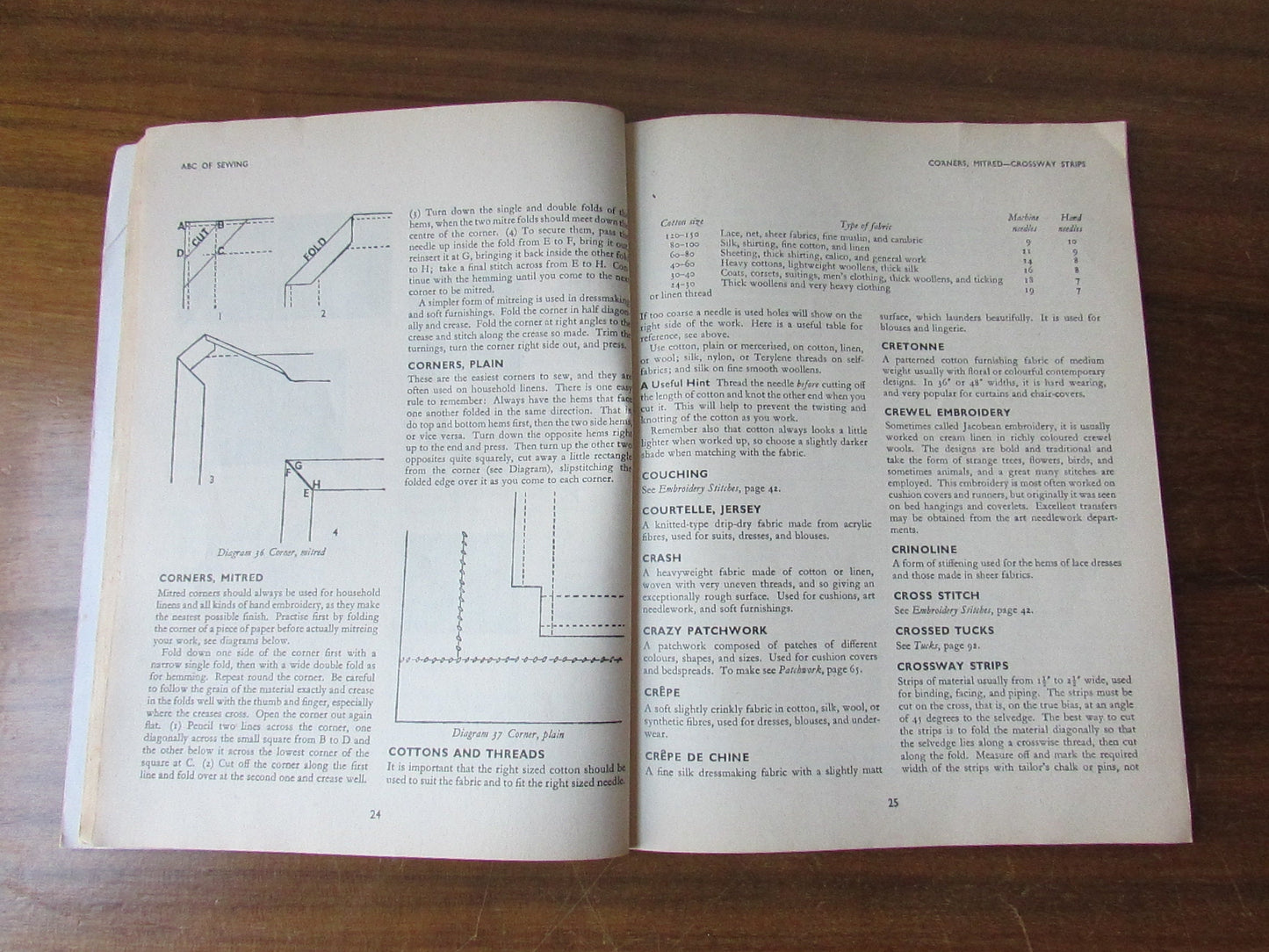1968 A Do-it-Better Book ABC OF SEWING tutorial guide, by Cicely Penton