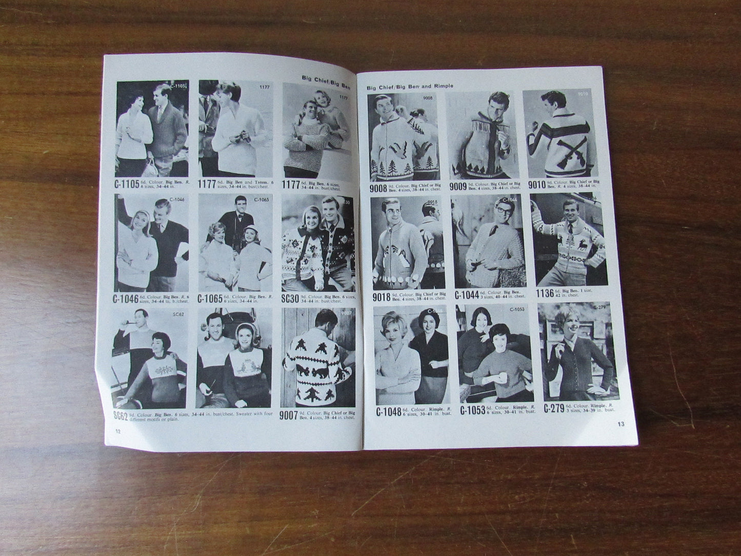 1962 Patons & Baldwins Knitter's Circle Yearbook knitting catalogue