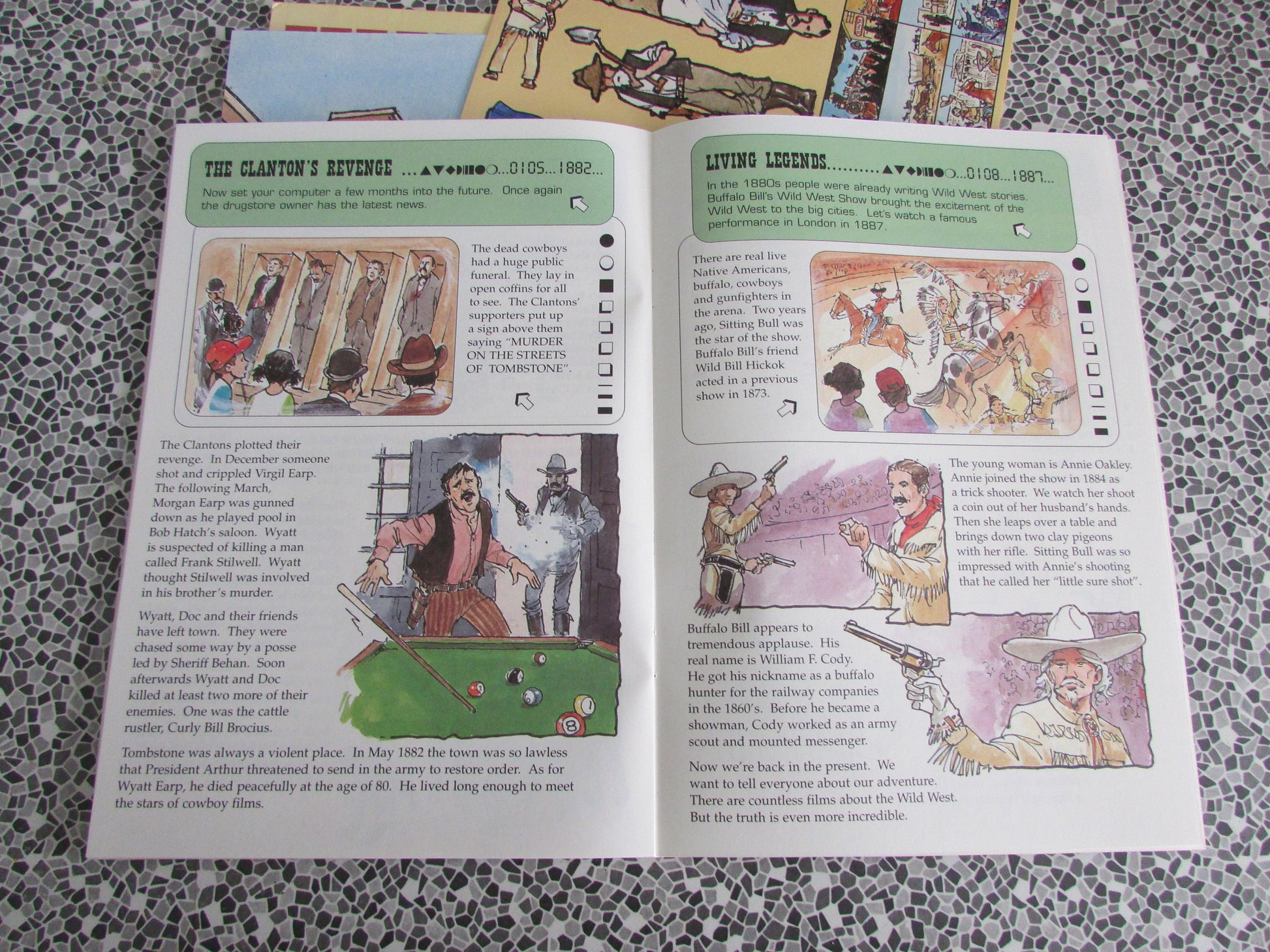 Wild West Books, Stickers & Poster bundle, by N. Arnold (Softback, 1995)