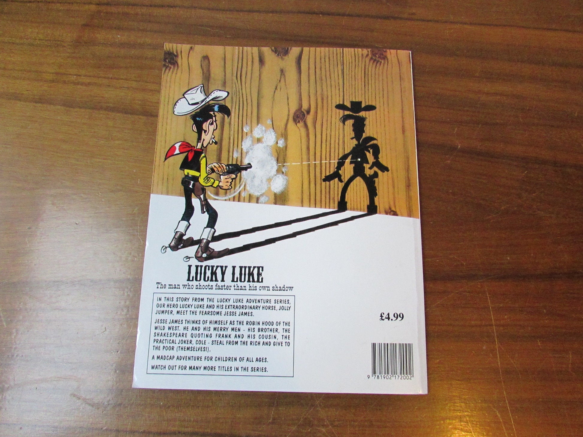 A Lucky Luke Adventure: Jesse James, by Morris & Goscinny (Softback, 1998)