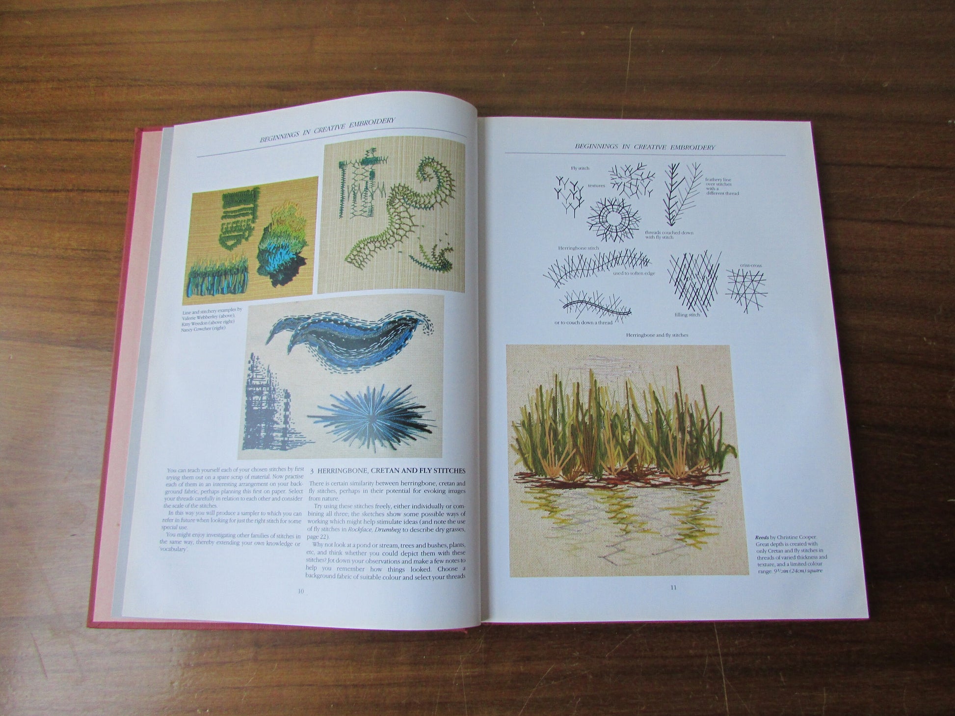 Inspired to Stitch: The Creative Embroidery Course, by Wendy Lees (Hardback, 1991)