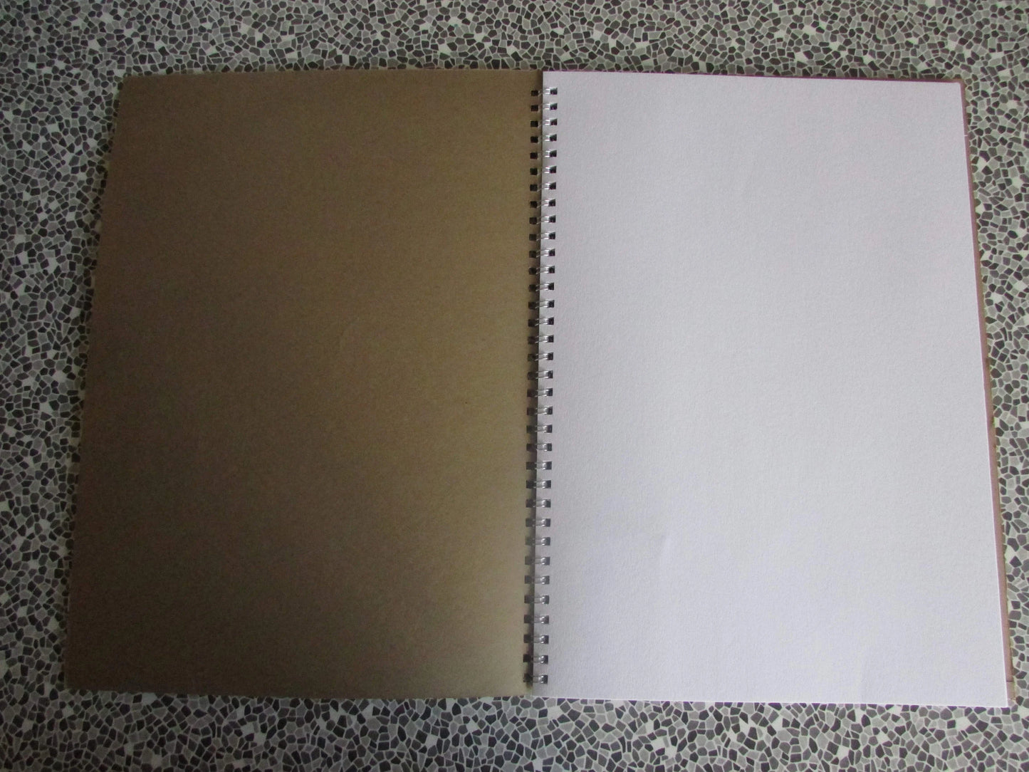 Home-made A4 wire bound sketchbook using 130gsm Cartridge Paper, Die Fledermaus/The Gypsy Baron
