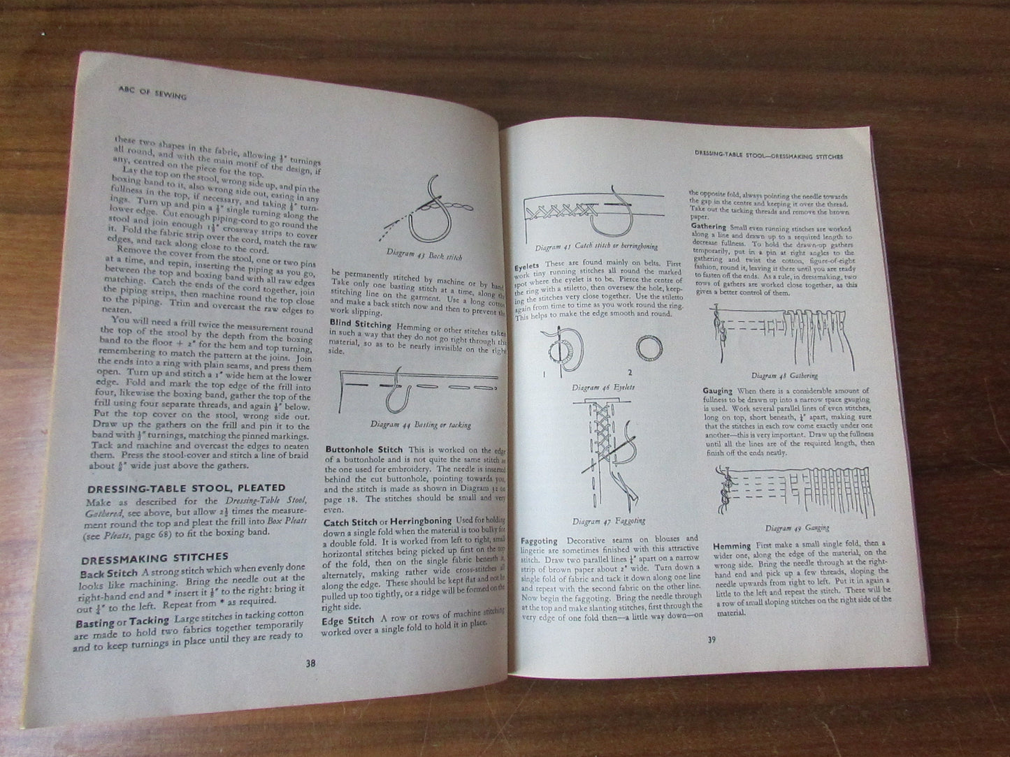 1968 A Do-it-Better Book ABC OF SEWING tutorial guide, by Cicely Penton