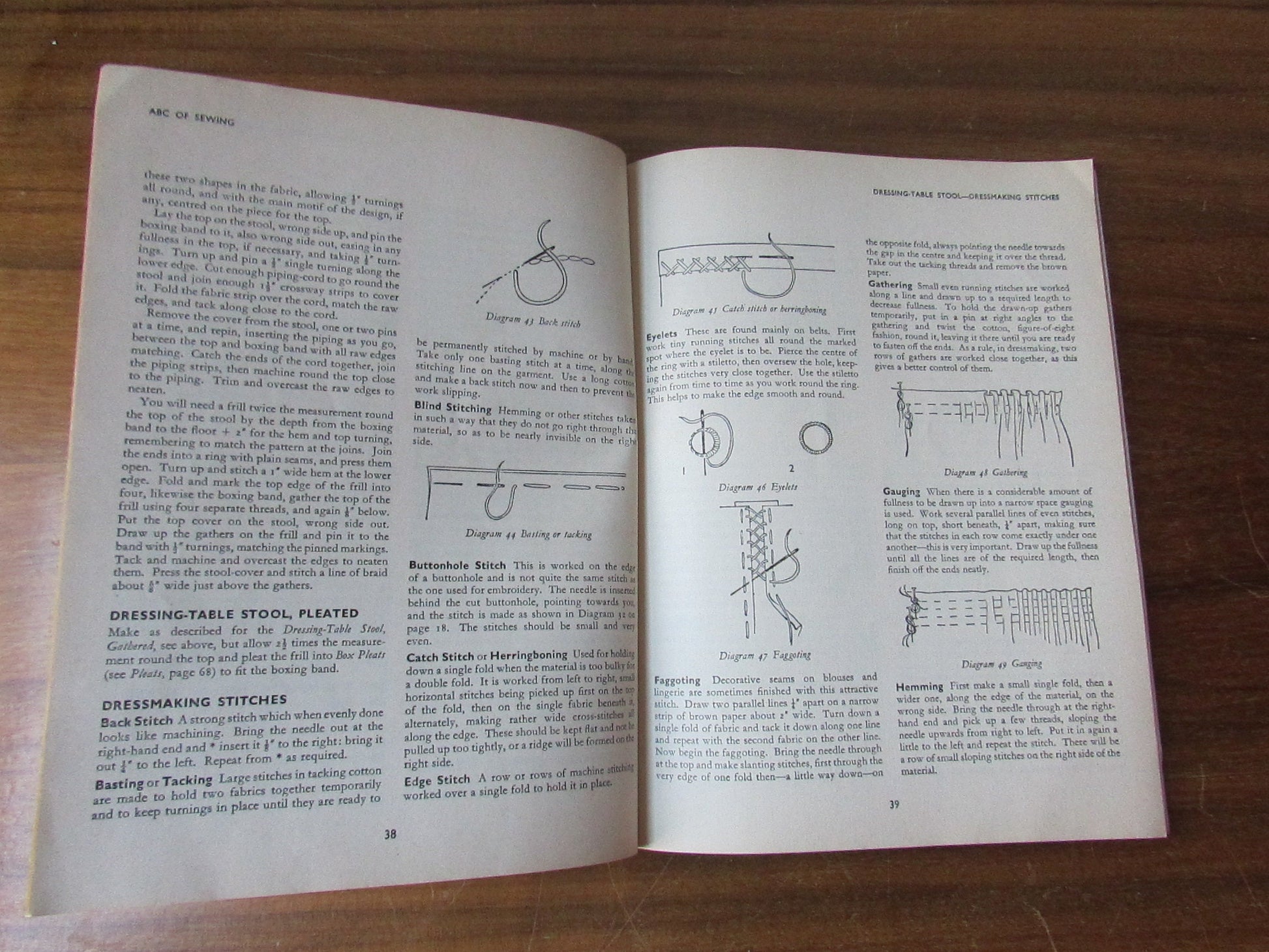 1968 A Do-it-Better Book ABC OF SEWING tutorial guide, by Cicely Penton