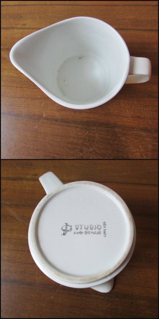 1959 J&G Meakin Studio "Night Club" rose patterned tea set