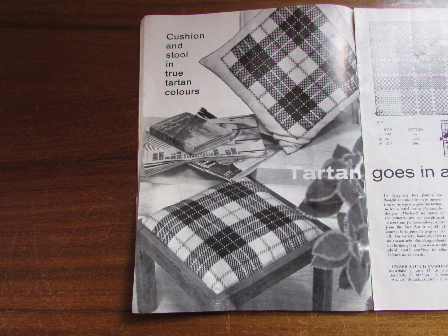 January 1964 Stitchcraft knitting & embroidery pattern booklet