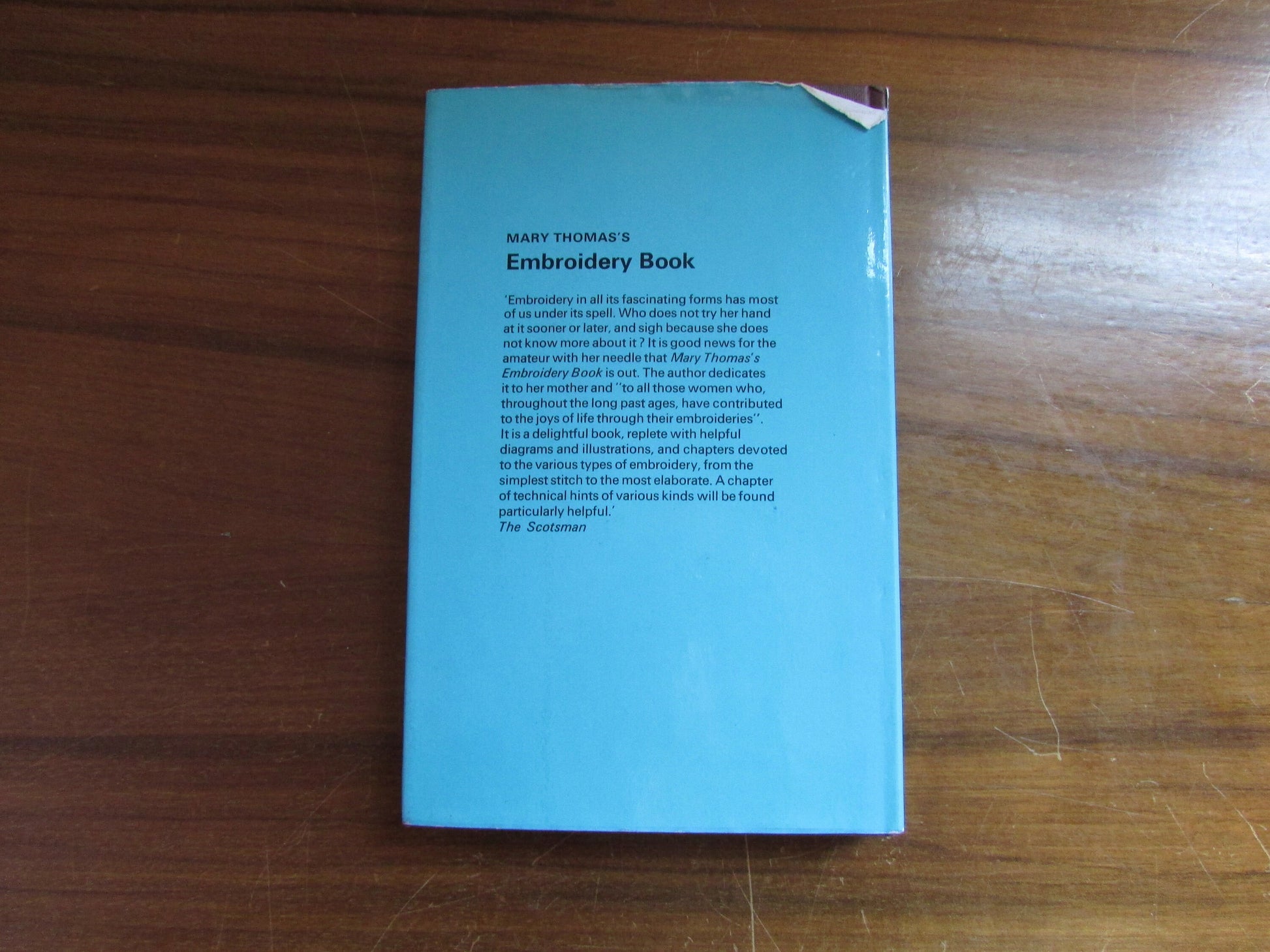 Mary Thomas's Embroidery Book (Hardback, 1981)