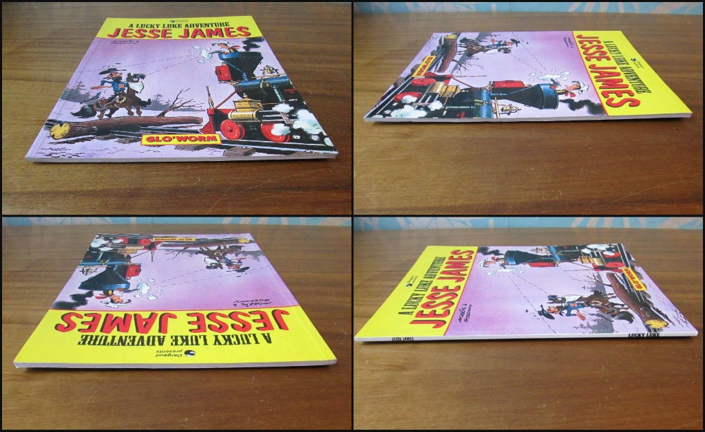 A Lucky Luke Adventure: Jesse James, by Morris & Goscinny (Softback, 1998)