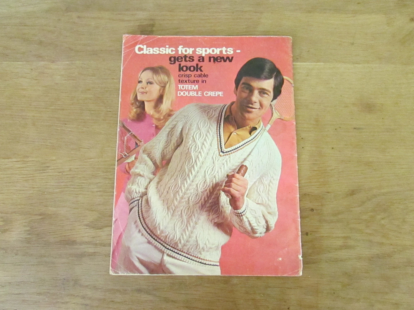 1969 Stitchcraft knitting booklet; Knitting in Holiday Mood