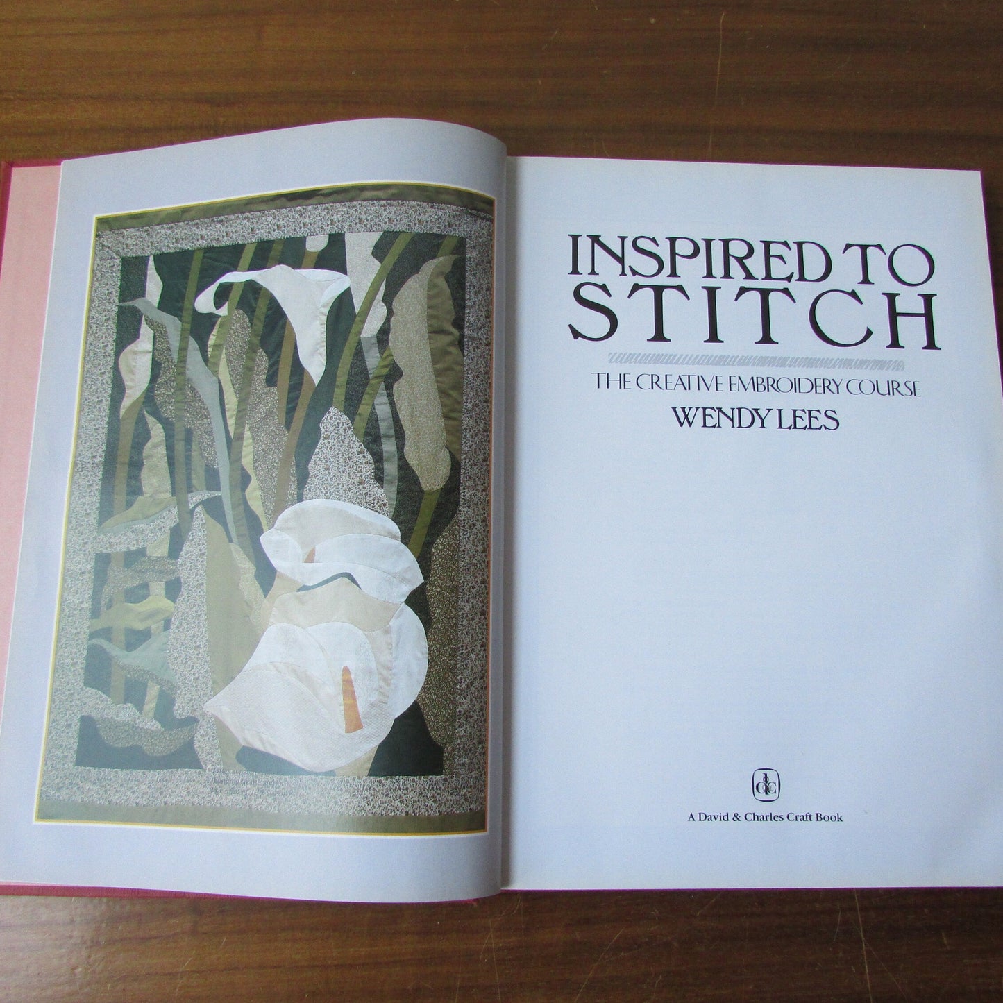 Inspired to Stitch: The Creative Embroidery Course, by Wendy Lees (Hardback, 1991)