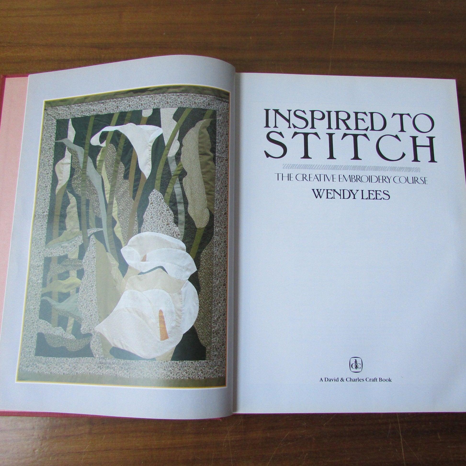 Inspired to Stitch: The Creative Embroidery Course, by Wendy Lees (Hardback, 1991)