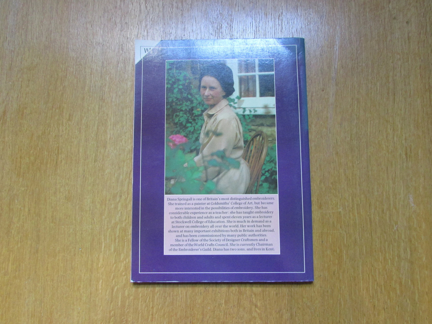 BBC Embroidery: An Introduction to The Basic Skills & Techniques of the Craft, by Diana Springall (Softback, 1980)