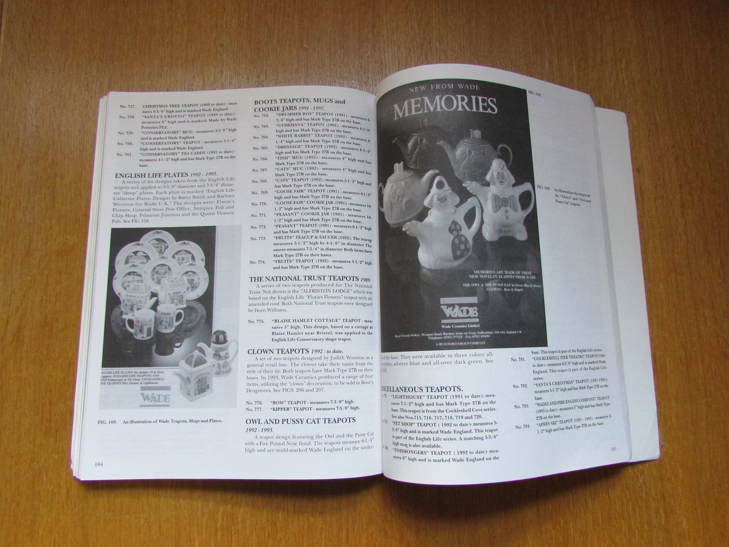 The World of Wade book 2: Collectable Porcelain & Pottery, by Ian Warner and Mike Porgay (Softback, 1994)