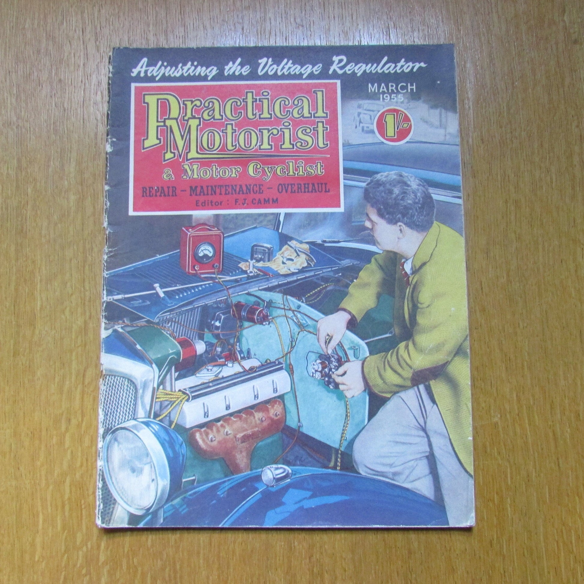 March 1955 Practical Motorist & Motorcyclist magazine
