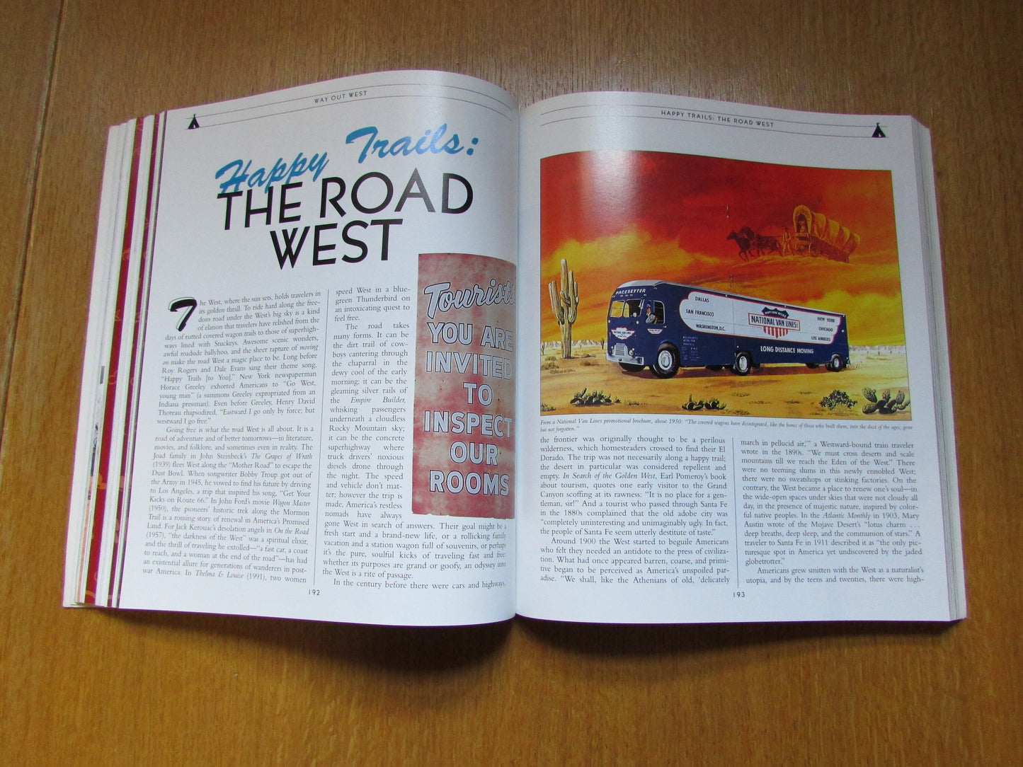 Way Out West, by Jane & Michael Stern (Softback, 1993)