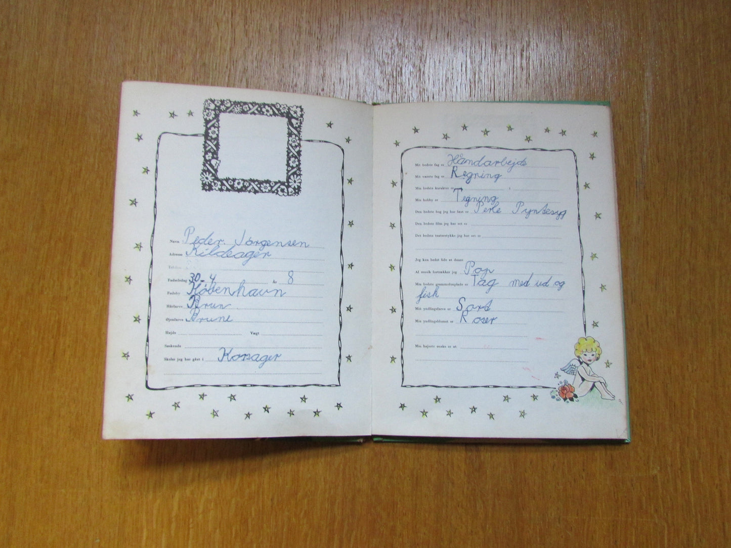 Rare 1960s Danish Mine Skolekammerater (My Schoolmates) friendship/address book
