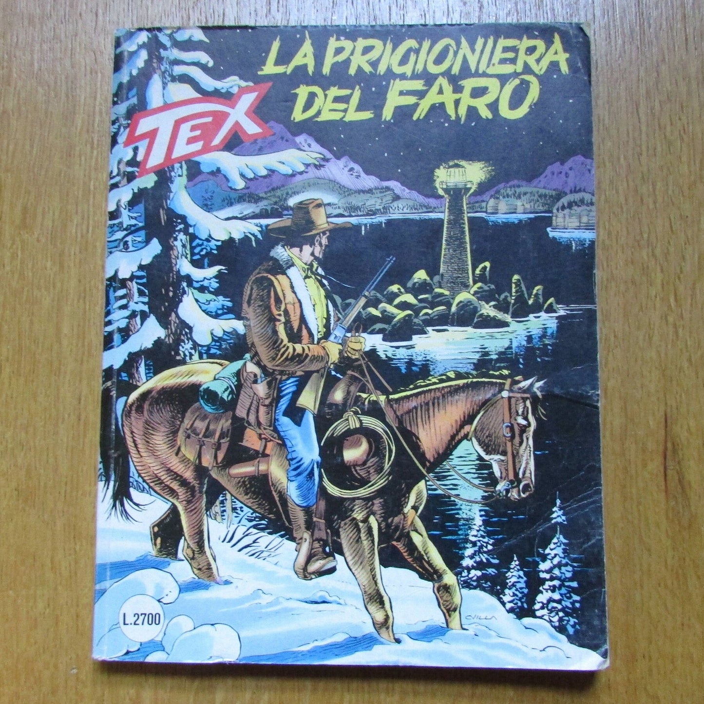 Tex La Prigioniera Del Faro (The Lighthouse Prisoner), by Gianluigi Bonelli (Softback, 1995)