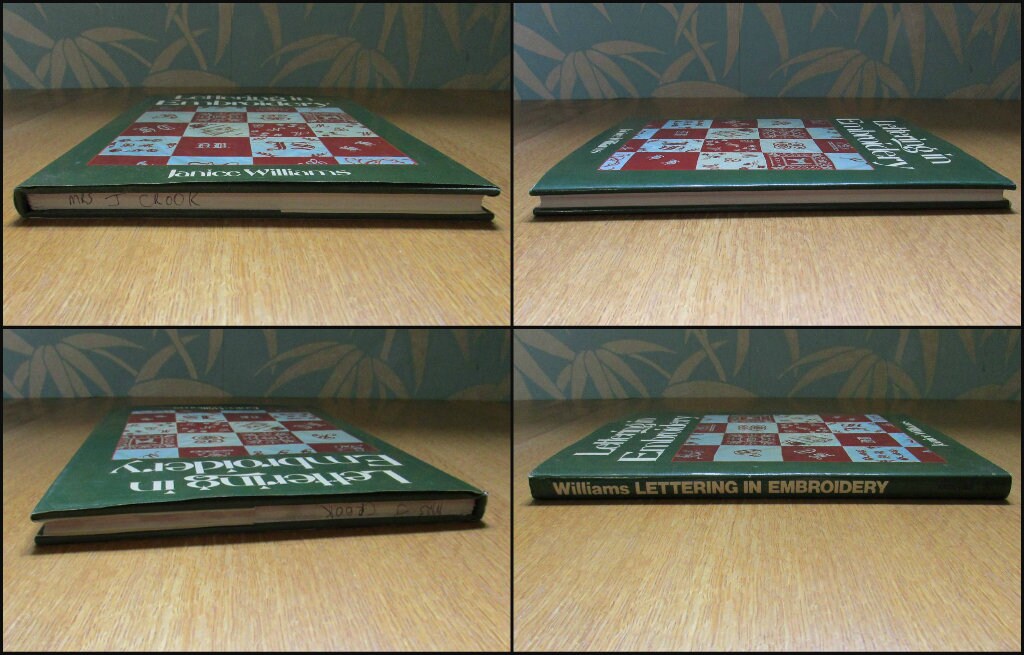 Lettering in Embroidery, by Janice Williams (Hardback, 1982)