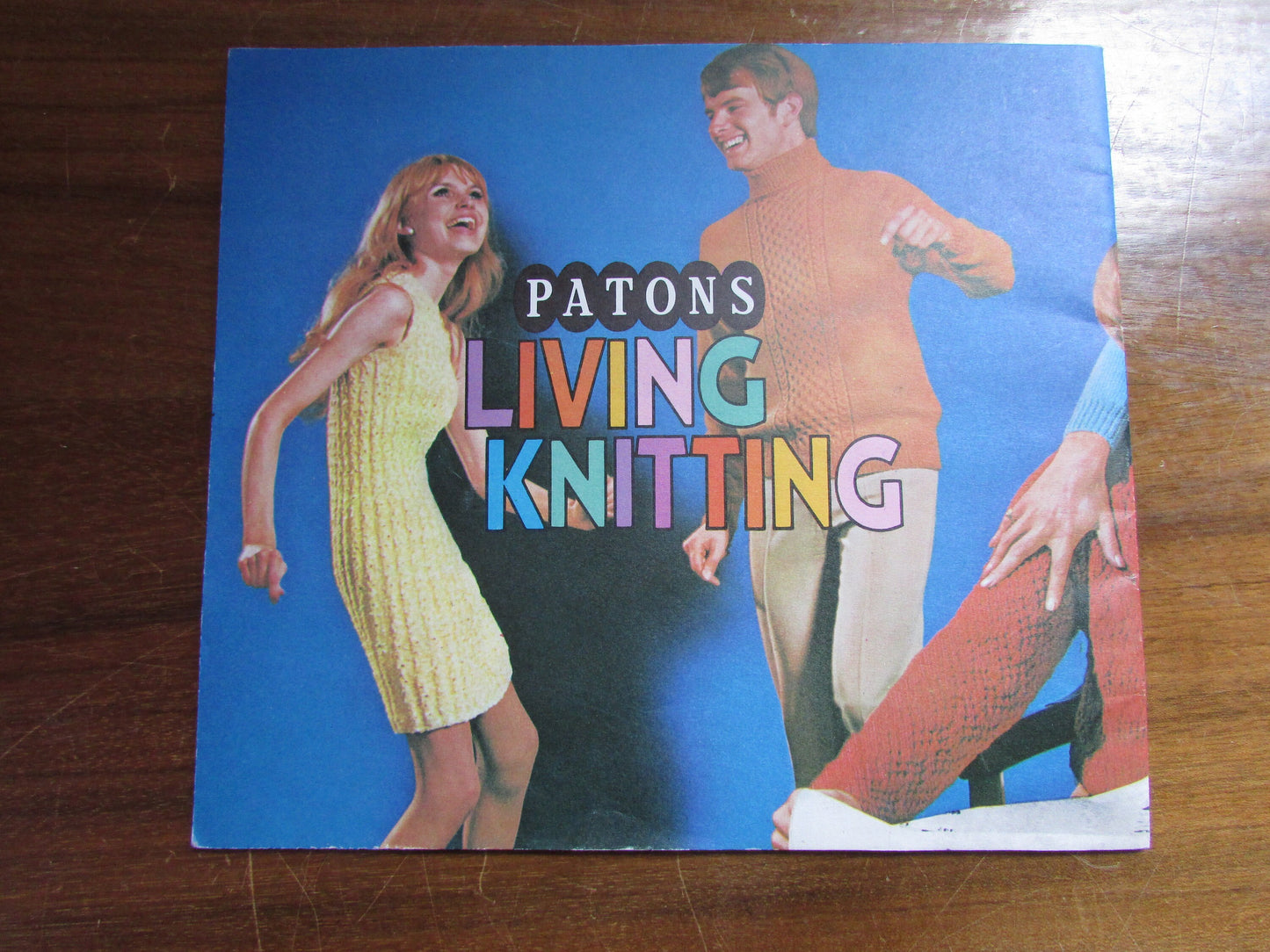 Vintage Patons Living Knitting pattern booklet