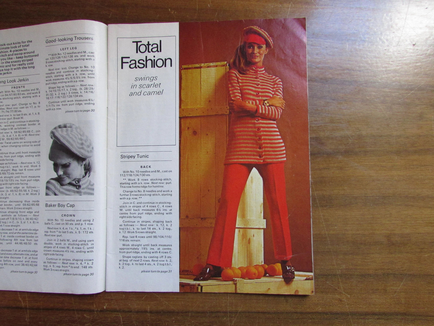 1970 Stitchcraft knitting & embroidery pattern booklet